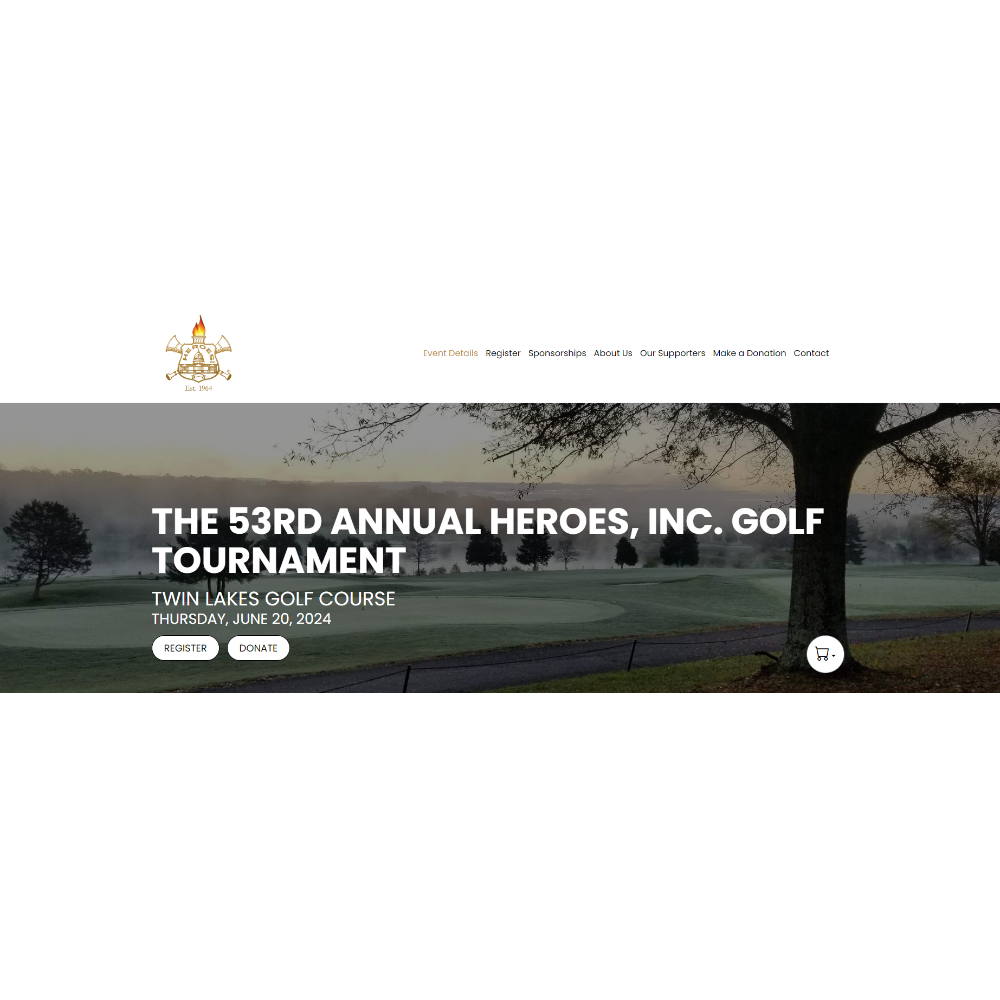 Foursome for the 53rd Annual HEROES Golf Tournament