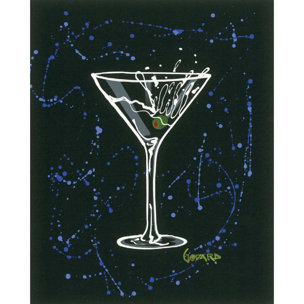 Martini on Black, Michael Godard