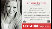 Veronica Blaylock, Realtor