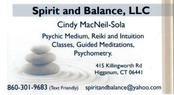 Spirit and Balance