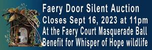 Faery Court Masquerade Ball Fundraiser for Whisper of Hope
