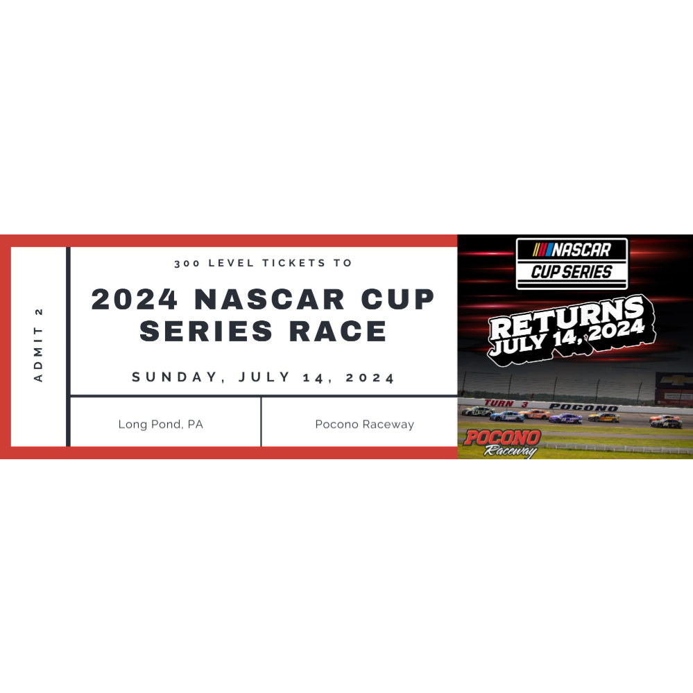 2 Tickets to 2024 NASCAR Cup Series and Autographed Hat 
