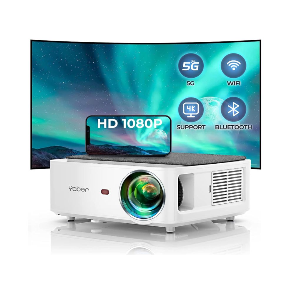 Yaber Entertainment Projector V6 1080P Projector, One Yaber, One Cinema 