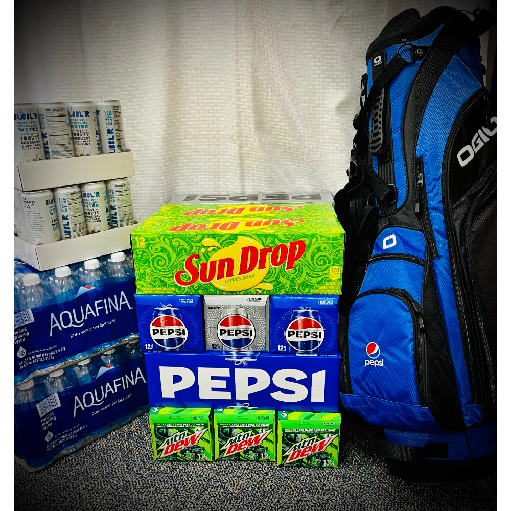 Pepsi Products + Golf Bag