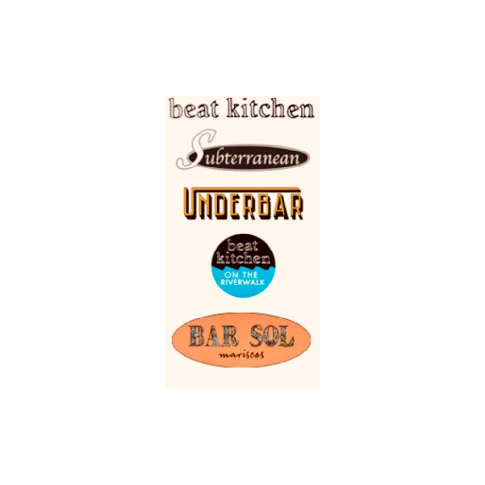 $75 Gift Certificate for use at the bar or towards any show.  beat kitchen IN ROSCOE VILLAGE   Subterranean Underbar beat kitchen ON THE RIVERWALK Bar Sol Mariscos AT NAVY PIER