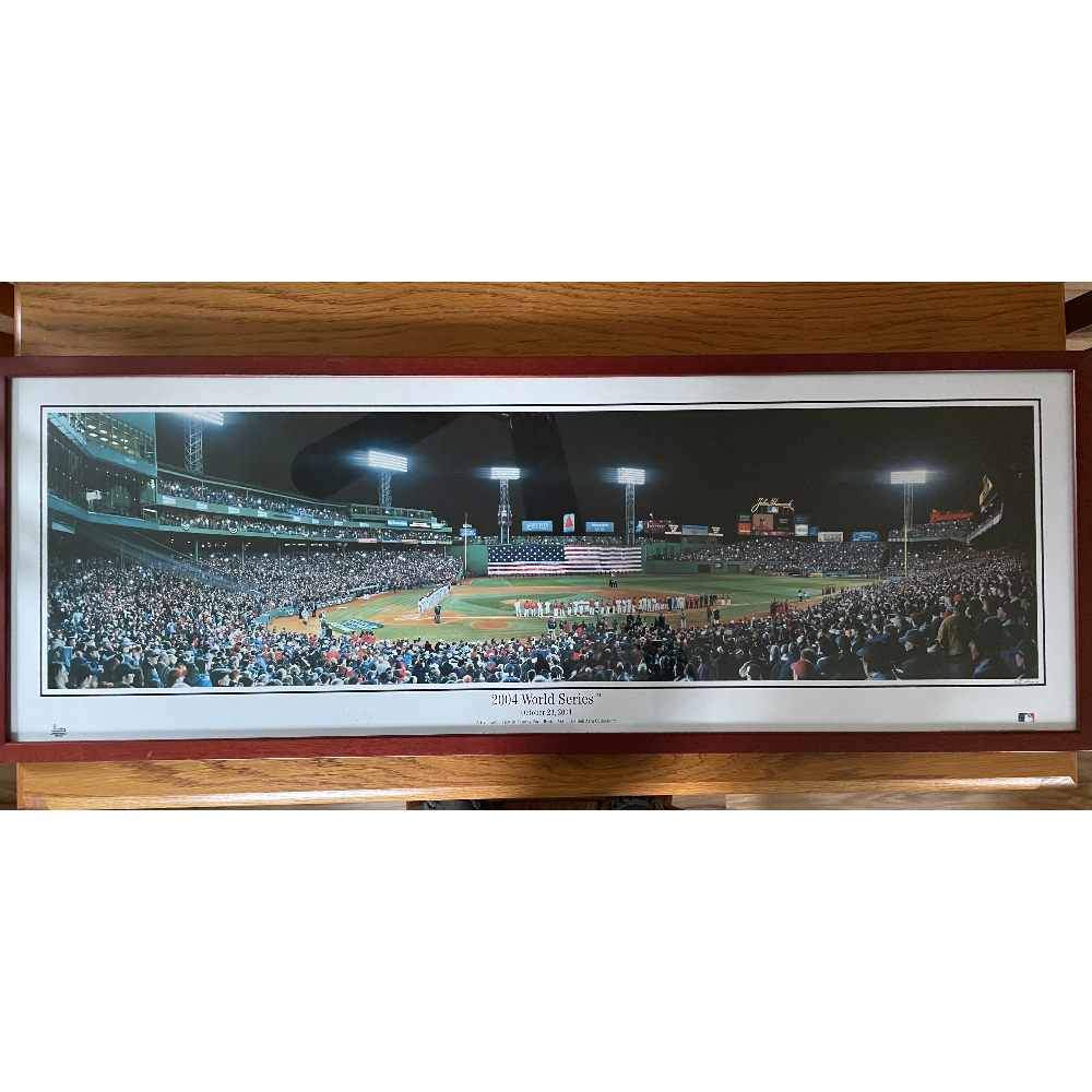 Framed Boston Red Sox 2004 World Series Picture