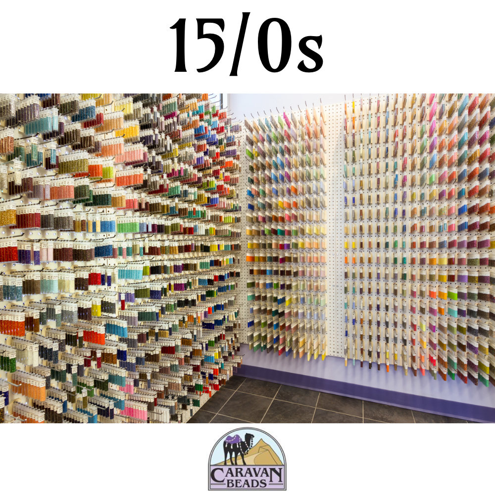 One Tube of every 15/0 Seed Bead Color