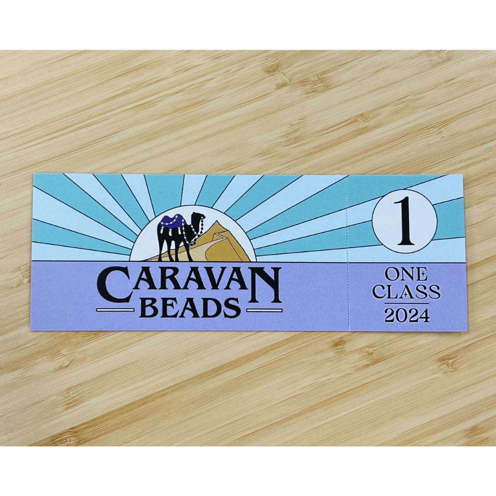 8 Caravan Beads Class Tickets