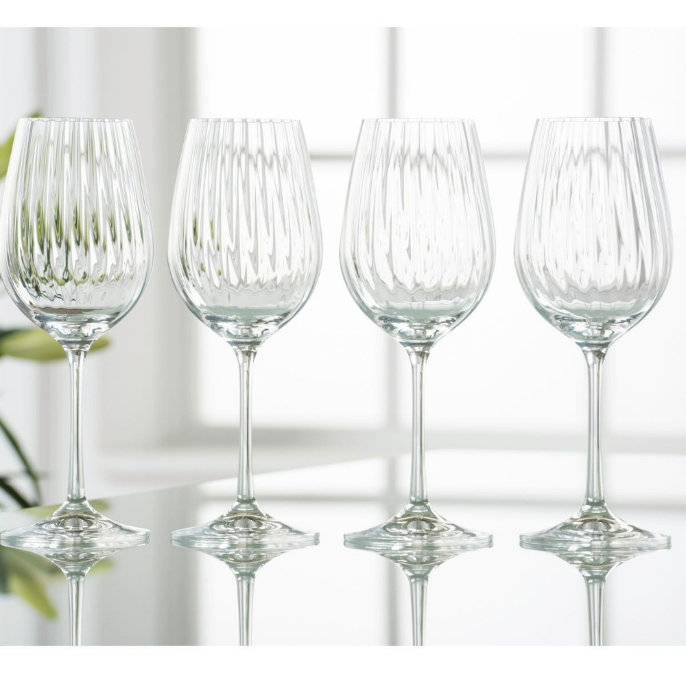 Galway Crystal Erne Set of 4 Wine Glasses