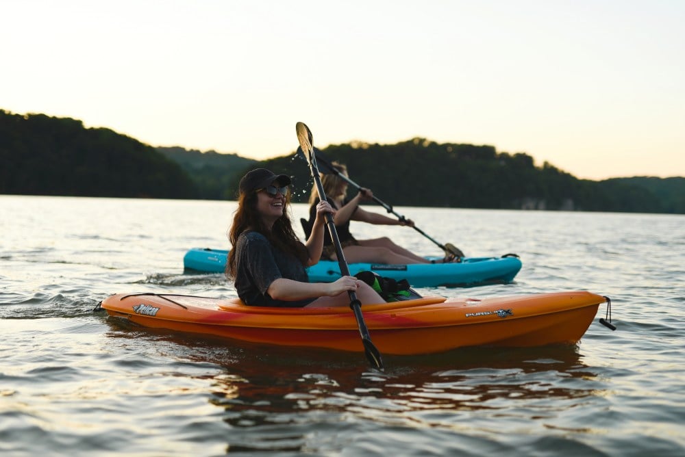 Kayaking experience as auction item