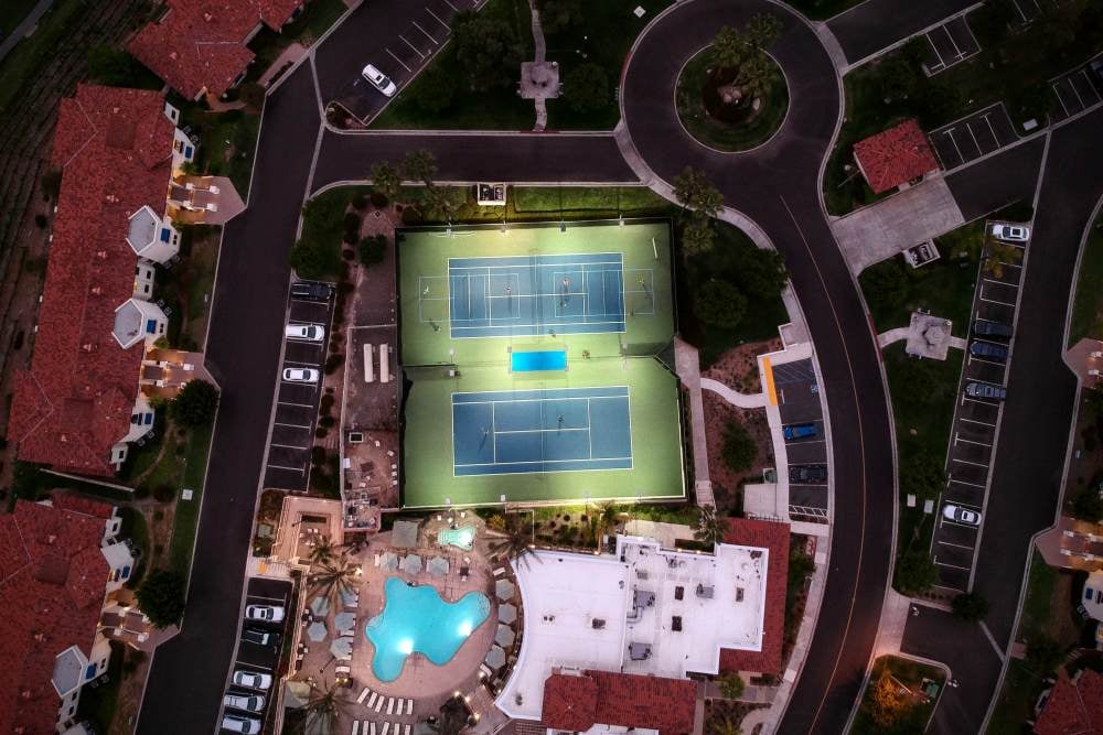 Pickleball courts