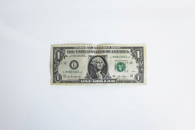 Starting bid dollar note