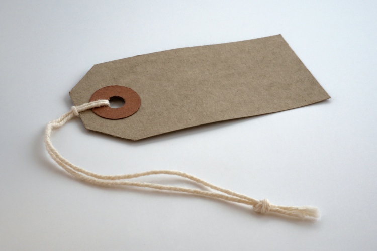 price tag